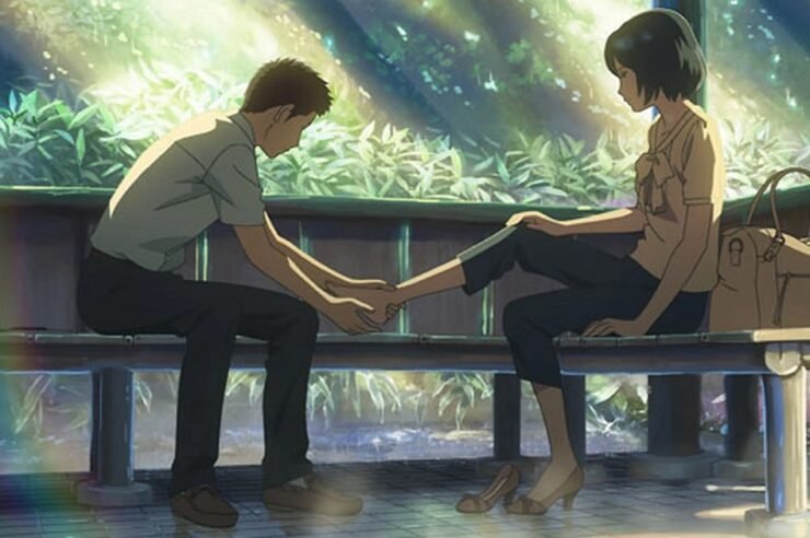 El jardín de las palabras (2013): Cuando la lluvia une lo que el destino separa